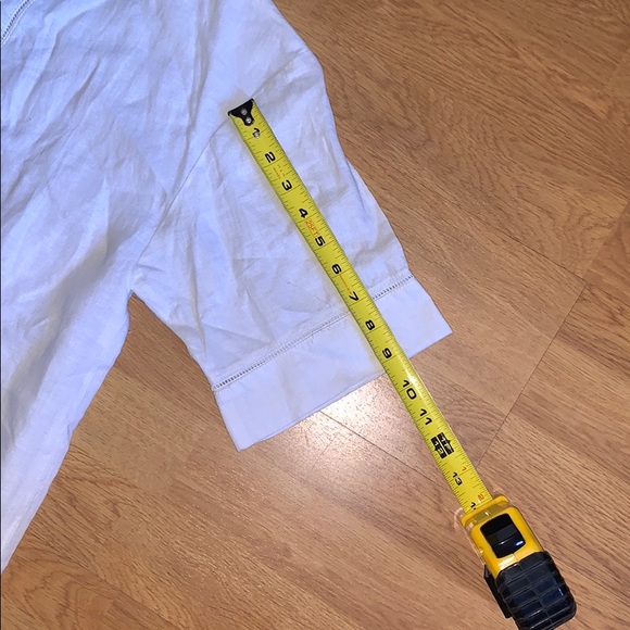 NWT LK Bennett White Linen Tunic Dress, Size Small - Picture 14 of 15